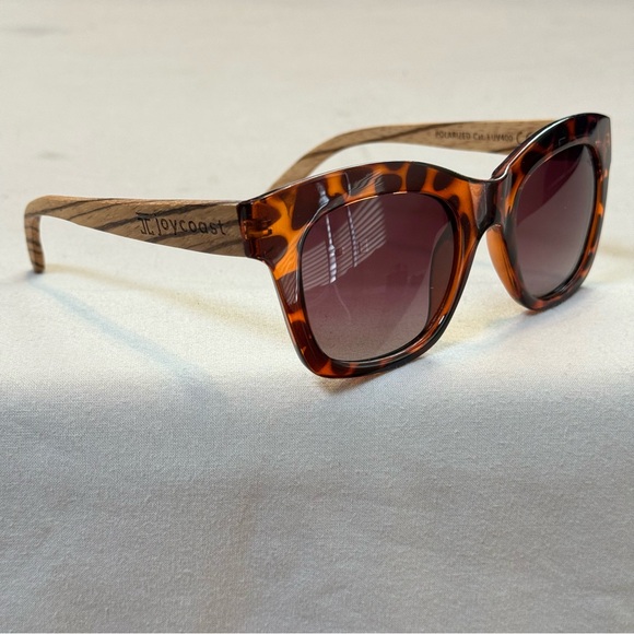 Joycoast Chloe Acetate and Walnut Sunglasses main image 7
